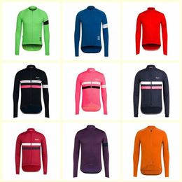 RAPHA team Cycling long Sleeves jersey Ropa Ciclismo Mountain Bike Quick Dry Cycling Clothes delivery C3010279r