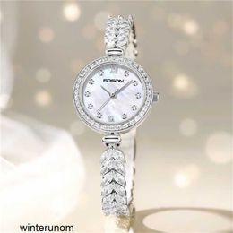 Rosdn Limited Watches Swiss Movement Rosdn Fantasy Mermaid Watch Versatile Small Disc Beimu Bracelet Women's Watch Gifts to Girlfriend Beimu Silver HB6C