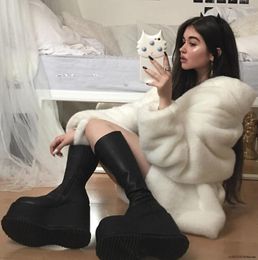 Women's Fur Winter Fashion White Jackets Coats Women Elegant Faux For Female Furry Outwear