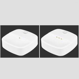 Wall Lamp LED Motion Sensor Hallway Lights Rechargeable Bedside Stair Wireless Lamps Sensing Lighting Living Room Kitchen Toilet 1