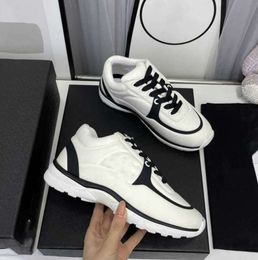 Sandals Designer Running Shoes Fashion Channel Sneakers Women Luxury Lace-up Sports Shoe Casual Trainers Classic Sneaker Woman Ccity Vcd 663ess