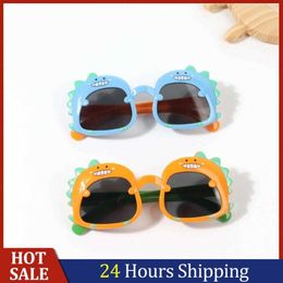 Other Fashion Accessories Baby Sunglasses Cartoon Children Sunglasses Vintage Party Glasses Cartoon Dinosaur Sunglasses Summer Cute UV Sunscreen Gla J230422