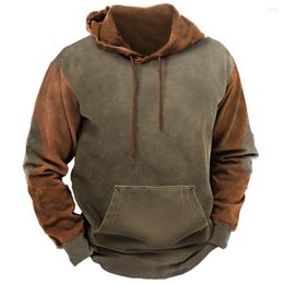 Men's Hoodies American Casual Mens Hooded Coat Pullovers Sportwear Sweatershirt Mans European Sport Sweater Spring Autumn Clothes