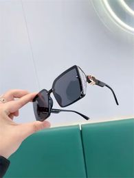 New Classic Polarised Sunglasses Women Designer Luxury Brand Alloy Metal Polaroid Tempered Glass Lens Retro Glasses Sun Glasses uu