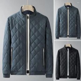 Men's Jackets Winter Jacket Cotton Padded Thicken Warm Coats Lightweight Men Streetwear Quilted