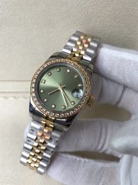 Watch Gold Stainless Steel 31/36MM sapphire Women's 2813 automatic Movement Diamond Ring wrist watch