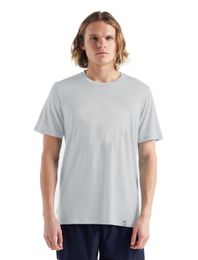 Men's T-Shirts 100% Merino Wool T Shirt Men Sports Outdoor Hiking Merino Crew T Shrit Moisture Wicking Odor Resistance Breathable Tee USA Size 230422