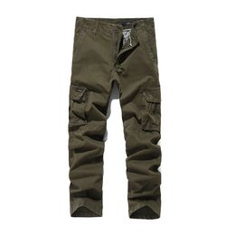 Streetwear Harem Men's Pants Casual Slim Fit Sweatpants Multi-pocket Camo Joggers Pants 19001#