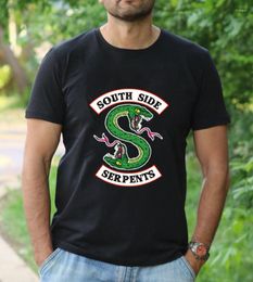 Men's T Shirts Southside Serpents TShirt Riverdale Shirt Inspired Snake Tees