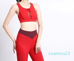 Yoga Outfits Piece Set Workout Clothes For Women Sports Bra And Leggings Wear Gym Clothing Athletic