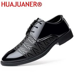 Dress Shoes Men Leather Casual Breathable Youth Business England Solid Colour Fashion Low Top 231121