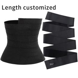 Waist Tummy Shaper Snatch Me Up Bandage Wrap Waist Trainer Shaperwear Belt Women Slimming Tummy Belt Corset Top Stretch Bands Cincher Body Shaper 231121