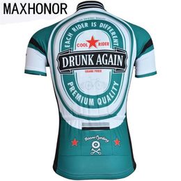 mens cycling top jersey beer jersey Cycling Clothing bicycle wear maxhonor bike wear Retro can be custom237m