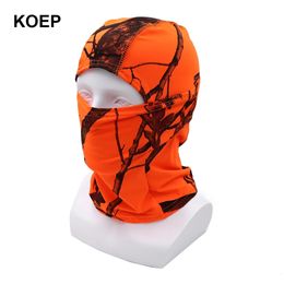 Cycling Caps Masks KOEP Tactical Camouflage Balaclava Full Face Mask Wargame Army Outdoor Hunting Sports Helmet Liner Cap 231122