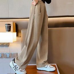 Trousers Girls Sweatpants Fashion All-match School Kids High Waist 10 12 13 Years Children Clothes Loose Casual Teen Pants Y