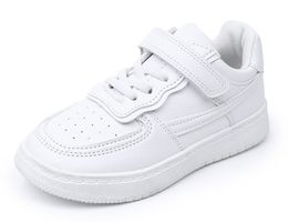 Scarpe da passeggio per ragazzi ragazze unisex sport sneaker da passeggio (colore bianco, taglia 10 bambini)