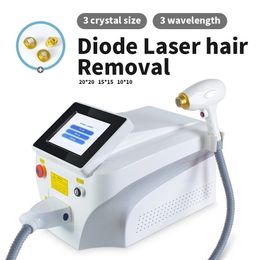 Newest 755nm 808nm 1064nm 3 Wavelength 808nm Diode Laser 808nm Laser Hair Removal Machine for Salon 808 IPL Hair Remover