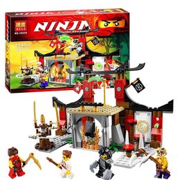 Ninjago 10319 Duel Ninjutsu Driving Range Model building kits compatible with ninjagoes Educational toys for children C1115303C