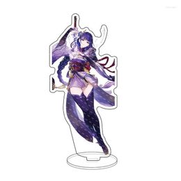 Keychains Game Genshin Impact Cosplay HD Printing Acrylic Stand Keychain Double Sided Fans Decoration CollectionKeychains Forb22