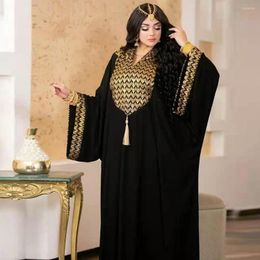 Ethnic Clothing Ramadan Muslim Fashion Dubai Turkey Abayas For Women Chiffon Hooded Dress Wedding Party Gown Musulman Ensembles Islamic