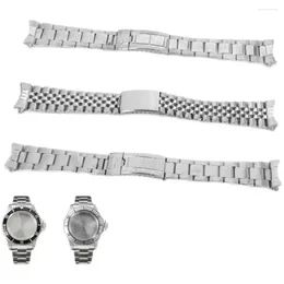 Watch Bands 20MM Stainless Steel Strap Watchband Bracelet For Vintage Case Modification Part