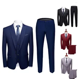 Men's Suits Terrific Formal Suit Straight Pants Plus Size Separates Slim Fit