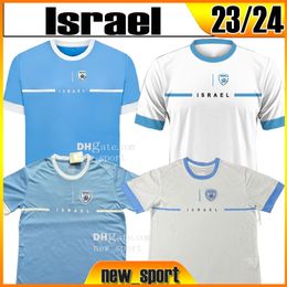 2023 Israel soccer jerseys Israel Fans Version blue whitejersey 23 24 football shirt football shirt