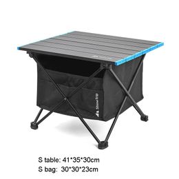 Camp Furniture Outdoor Folding Table Chair Camping Aluminium Alloy BBQ Picnic Waterproof Durable Desk 231122