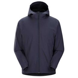 Outerwear And Outdoor Apparel Arcterys Jackets men's Coats buyer agent purchases Solano Hoody Windproof Urban Soft Shell Charge Coat Jacket Black Sapphire WN-JFNR