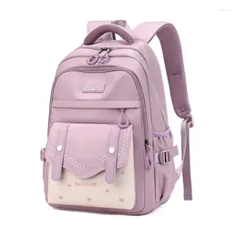 School Bags Girls Backpack Korean Style Waterproof Nylon Fabric Card Schoolbag Wowie Kids Teenagers Bag Mochila