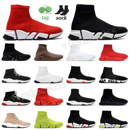 Sock Trainers Designer Running Shoes OG Original Sock Shoe Speed Runners 2.0 Trainer Boots Knit Tennis Shoe Slip-On Loafers Luxury Platform Sneakers Mens Women 36-45