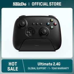 Game Controllers Joysticks 8BitDo - Ultimate Wireless 2.4G Gaming Controller with Charging Dock for PC Windows 10 11 Steam Deck Android 231122