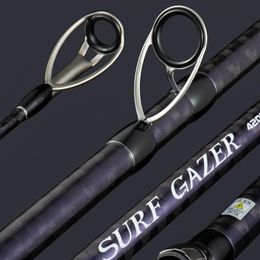 Lurekiller Brand Fuji Guides Surf Gazer Surfcasting Rod 4 2M 3 Sections Sinker 100-300G Bx High Carbon Long Cast Rod330T