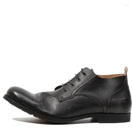 Dress Shoes Handmade For Men Genuine Leather Formal Business MenFootwear Quality Oxfords Man Wedding