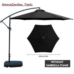 Shade Sun Terrace Beach Umbrella Garden Parasol Patio Dia 9 8ft Anti-UV Polyester Cloth Pool Easily Install Outdoor Furniture No S270l