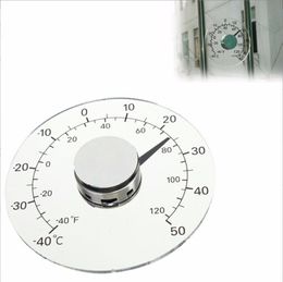 Smoking Pipes Paste transparent waterproof thermometer for windows, doors, and windows, battery free 11cm