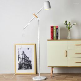 Floor Lamps Nordic Reading Bedroom Bedside LED Lamp Simple Modern Living Room Desk Creative