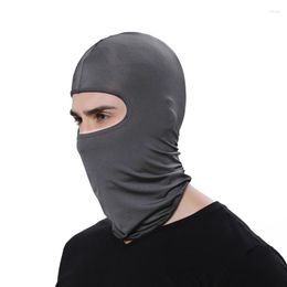 Cycling Caps High Quality 59-61cm Tactical Mask Full Face Balaclava Paintball Hiking Scarf Fishing Snowboard Ski Hood Men Women