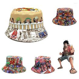 Party Supplies Anime ONE PIECE Monkey D Luffy Cosplay Sunscreen Fisherman Hat Summer Outdoor Sun