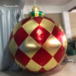 Wonderful Hanging Christmas Decorations Large Inflatable Ball Suspended Bauble Air Blow Up Ornament Balloon For Ceiling