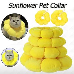 Cat Collars & Leads Pet Collar Sterilisation Anti-licking Headgear Dog Anti-scratch Circle Hand Cover Neck Cone Protection Supply