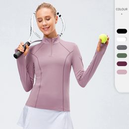 Moletons femininos moletons moletons ioga terno de fitness de manga longa emagrecendo camiseta de camiseta de camiseta de secagem rápida suéter esportivo