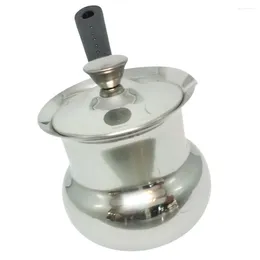 Double Boilers Stovetop Tea Maker Stainless Steel Milk Cup Mini Candles Multipurpose Saucepan