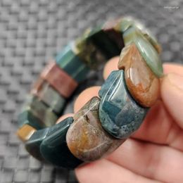 Bangle Water Plants Agate Lucky Pendant Bracelet Jade