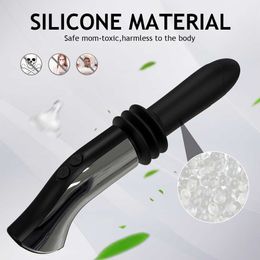 Adult products Powerful Thrusting Dildo Vibrator Automatic Telescopic g Spot Vaginal Stimulator Female Masturbator Sex Machine Toy for Women 18 230316