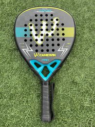 Tennis Rackets CamewinCarbon Fiber Racket with Paddle EVA Soft Face Bag Cover 18K 12K 231122