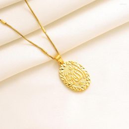 Charms Bangrui Fashion Gold Plated Necklace For Women Man Pendant Hanging Chain Choker Valentine's Day Gift Jewelry