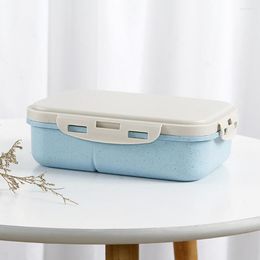 Dinnerware Sets Sturdy Lunch Storage Box Grade Container Durable Buckle Family