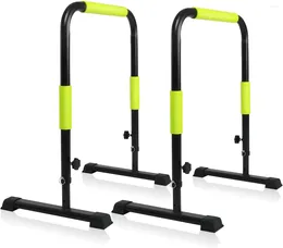 Dumbbells Stand Station Dip Bar Heavy Duty Body Press Height Adjustable Push Up Parallettes Full Workout Strength