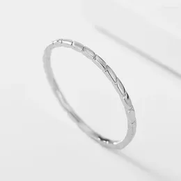 Cluster Rings Sterling Silver Thin For Women Korean Temperament Arrival Simple Female Gift 925 Jewellery Joyas De Plata Mujer